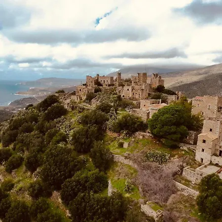 Prázdninový dům Taenarioum Antico - Mani Stone Tower With Sea View
