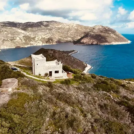 Taenarioum Antico - Mani Stone Tower With Sea View Paliros