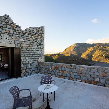 Taenarioum Antico - Mani Stone Tower With Sea View Paliros