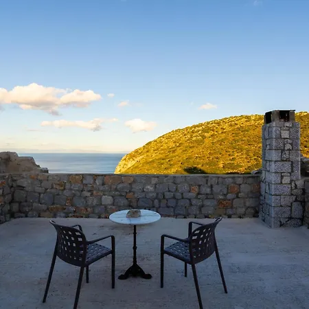 Taenarioum Antico - Mani Stone Tower With Sea View Prázdninový dům *