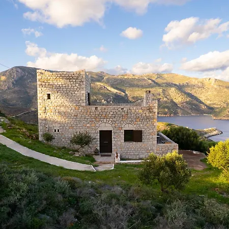 Taenarioum Antico - Mani Stone Tower With Sea View Paliros
