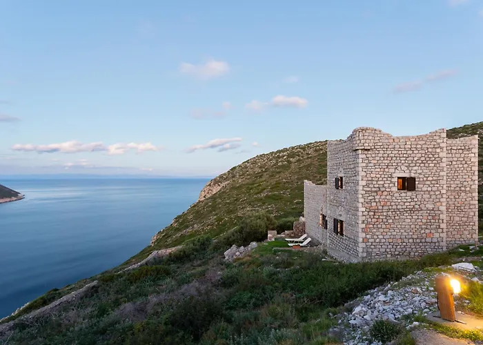 Taenarioum Antico - Mani Stone Tower With Sea View 別荘 Paliros