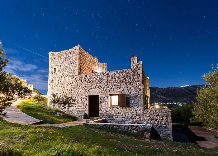 بيت للعطل Taenarioum Antico - Mani Stone Tower With Sea View Paliros