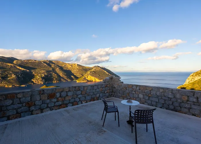 別荘 Taenarioum Antico - Mani Stone Tower With Sea View